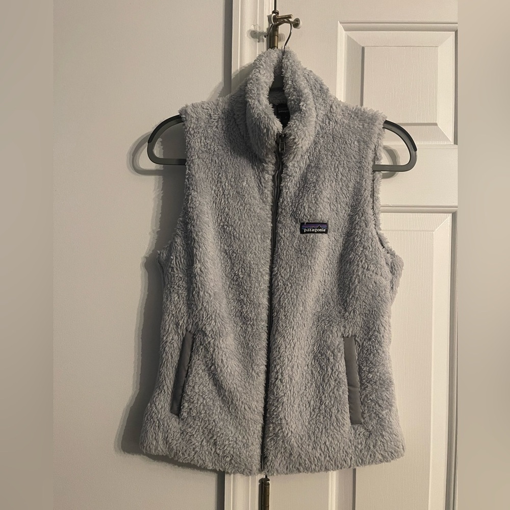 Patagonia Grey Fleece Vest / Size M